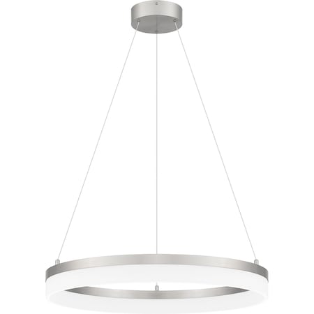 Quoizel Cohen Pendant Led Light Brushed Nickel PCOH2824BN